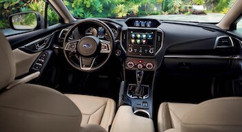 2018 Subaru Impreza dashboard