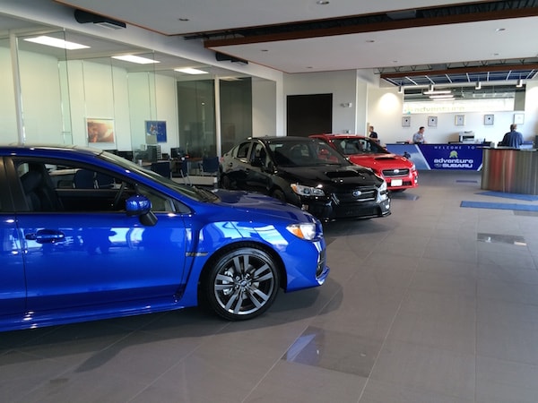Painesville Subaru showroom