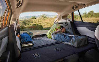 2018 Subaru Crosstrek cargo space