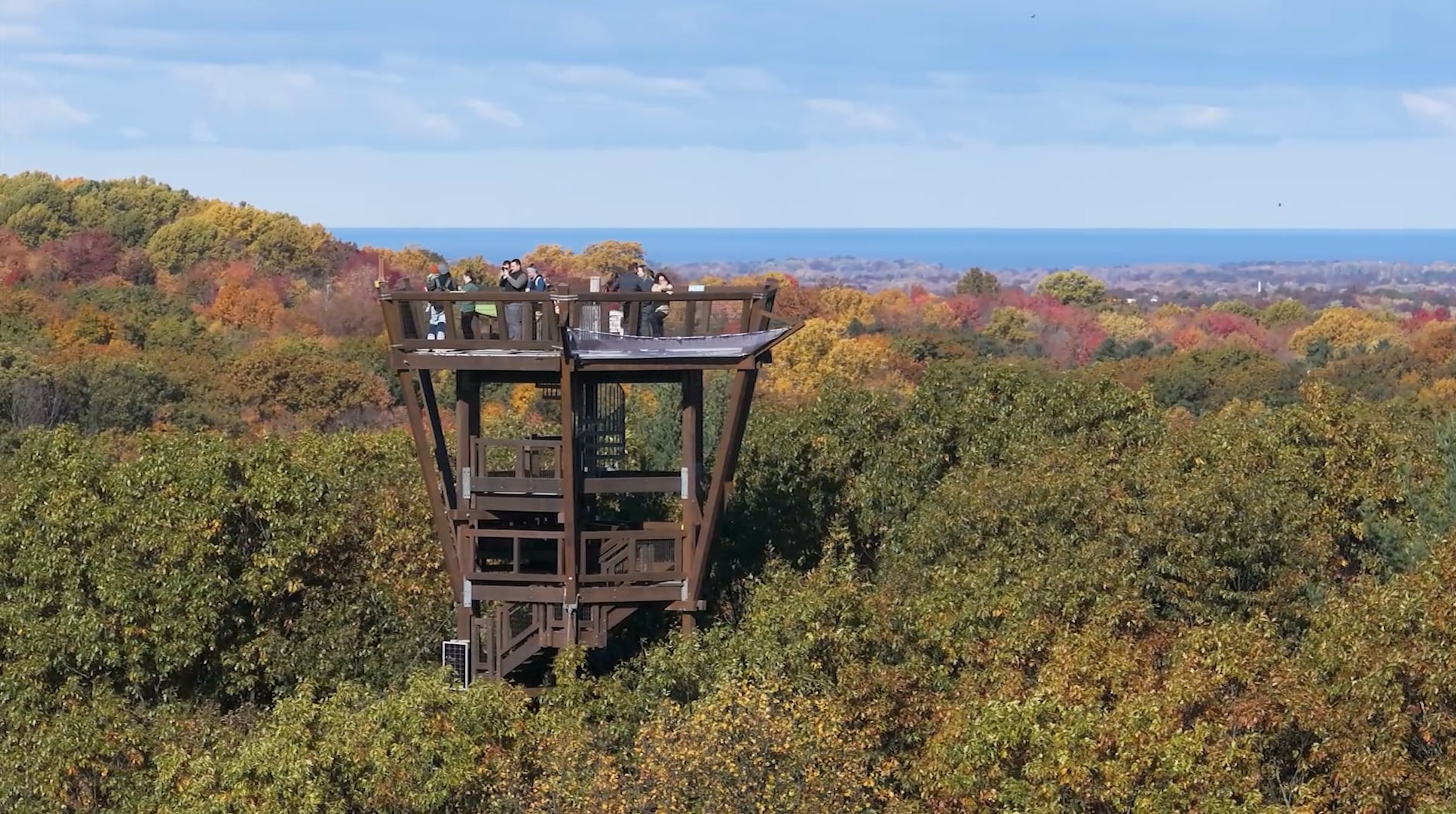 Tower Overlooking Lake Erie