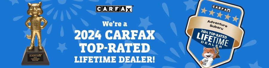 CARFAX Top-Rated Dealer Award Banner