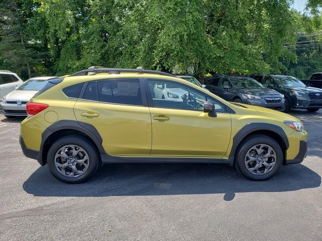 Certified 2022 Subaru Crosstrek Sport with VIN JF2GTHSC1NH201766 for sale in Painesville, OH