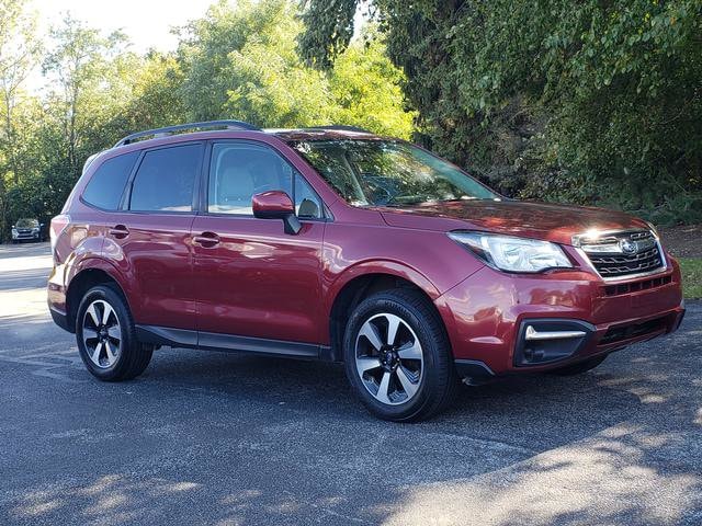 Used 2018 Subaru Forester Premium with VIN JF2SJAECXJH467378 for sale in Painesville, OH