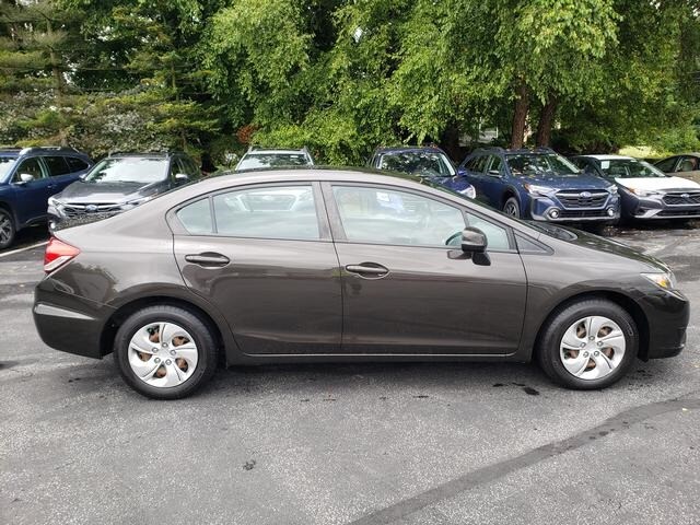 Used 2013 Honda Civic LX with VIN 19XFB2F55DE045869 for sale in Painesville, OH