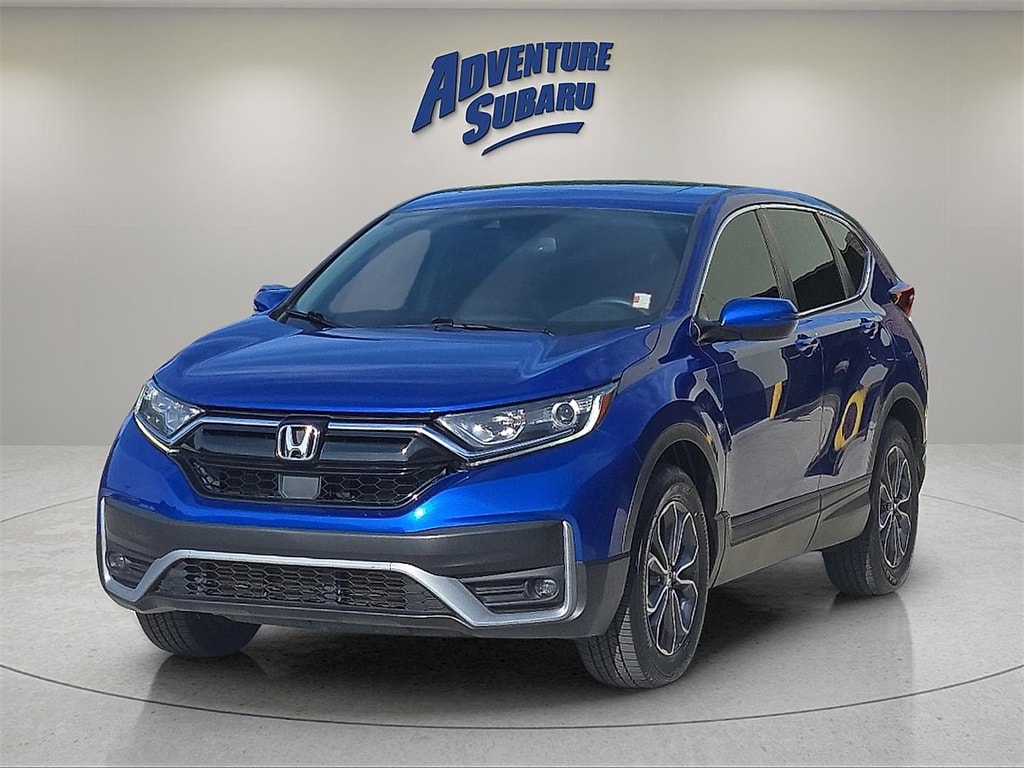 Used 2021 Honda CR-V EX-L with VIN 7FARW2H89ME035112 for sale in Fayetteville, AR