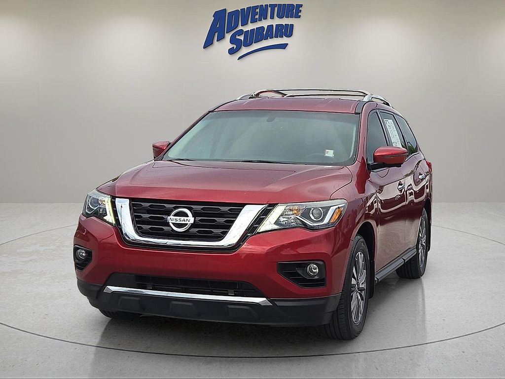 Used 2017 Nissan Pathfinder SL with VIN 5N1DR2MN9HC620148 for sale in Fayetteville, AR