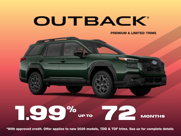October Outback Special at Adventure Subaru