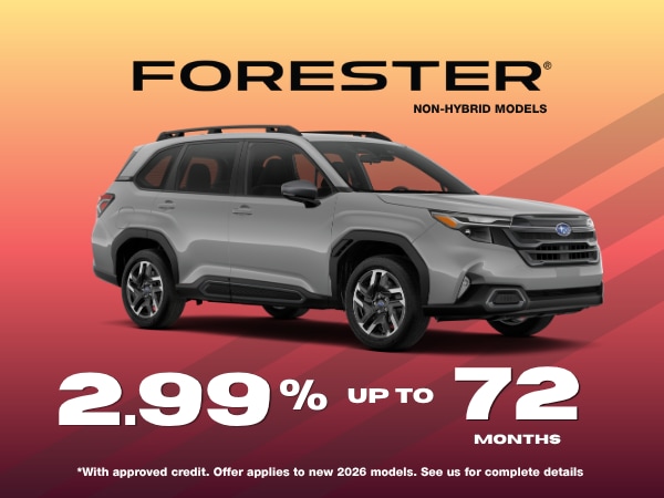 October Forester Special at Adventure Subaru