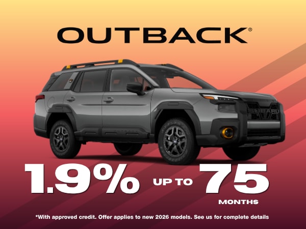 2026 Subaru Outback, September Offer at Adventure Subaru in Fayetteville AR