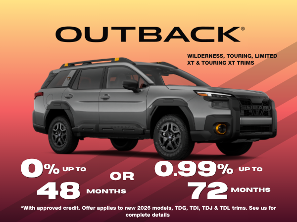 October Outback Special at Adventure Subaru