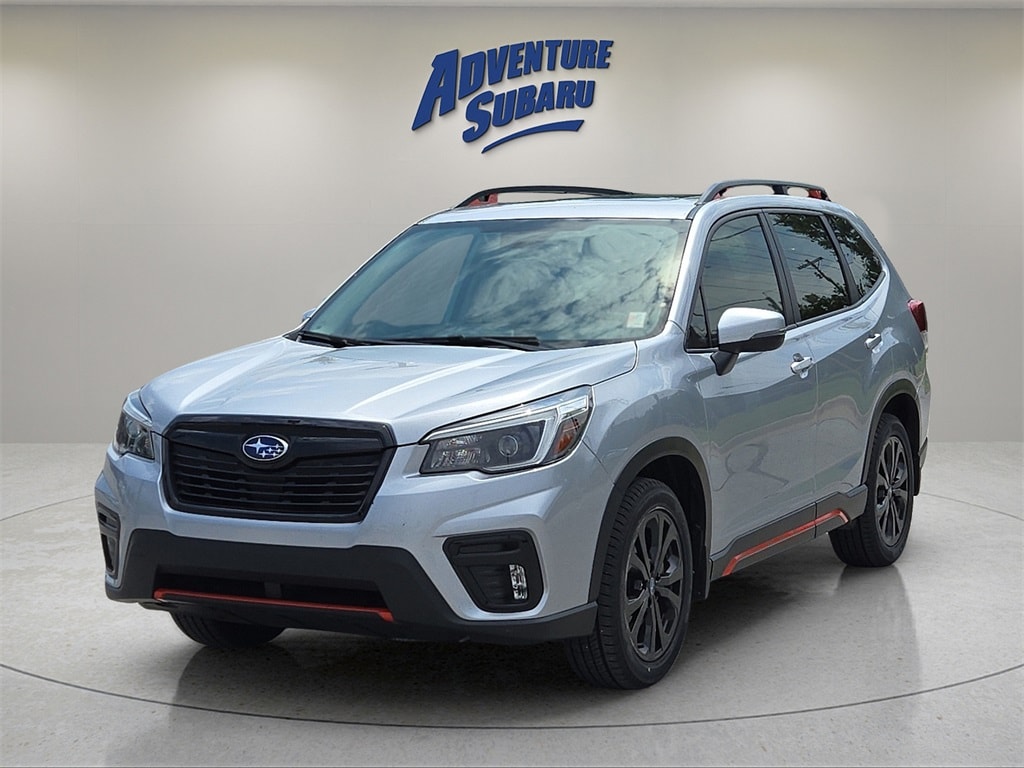 Used 2021 Subaru Forester Sport with VIN JF2SKARC2MH400429 for sale in Fayetteville, AR