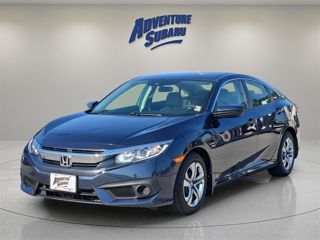 Used 2017 Honda Civic LX with VIN 19XFC2F62HE081093 for sale in Fayetteville, AR