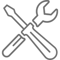 wrench and screwdriver