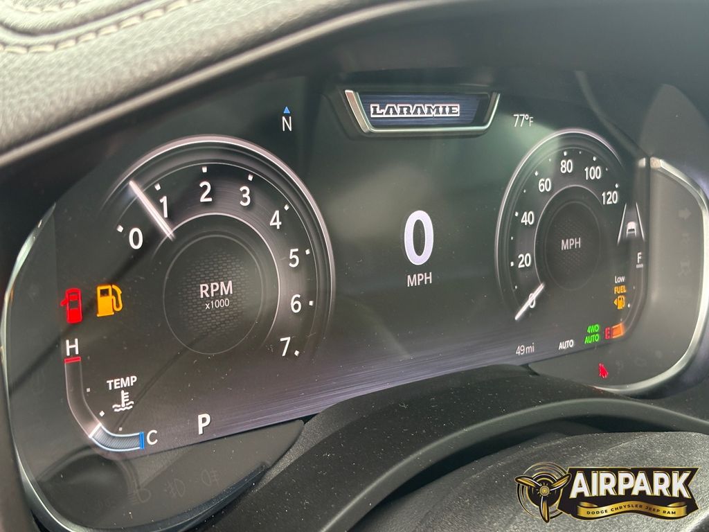New 2026 Diamond Black Crystal Pearlcoat Ram Laramie image 21