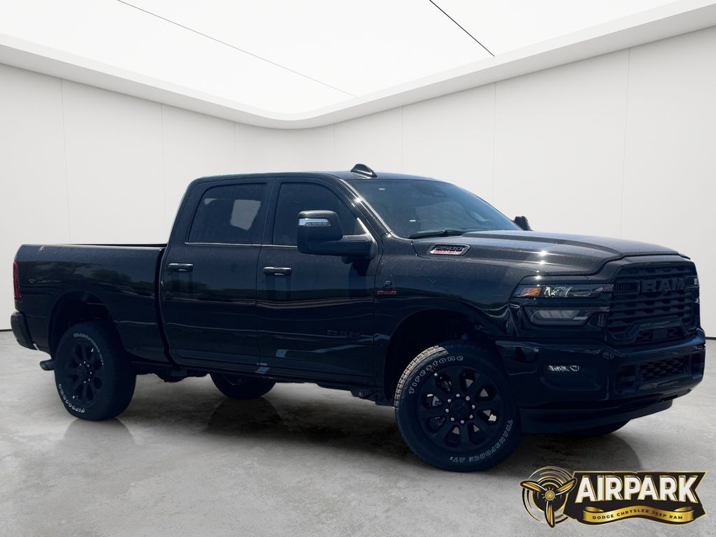New 2026 Diamond Black Crystal Pearlcoat Ram Big Horn image 2