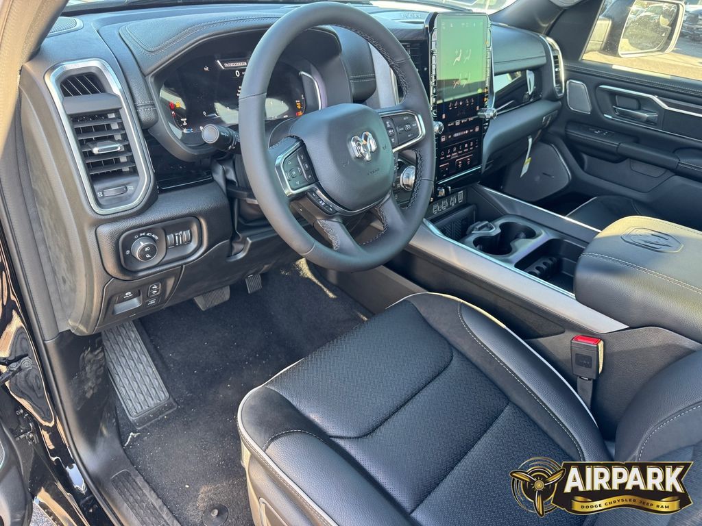 New 2026 Diamond Black Crystal Pearlcoat Ram Laramie image 14