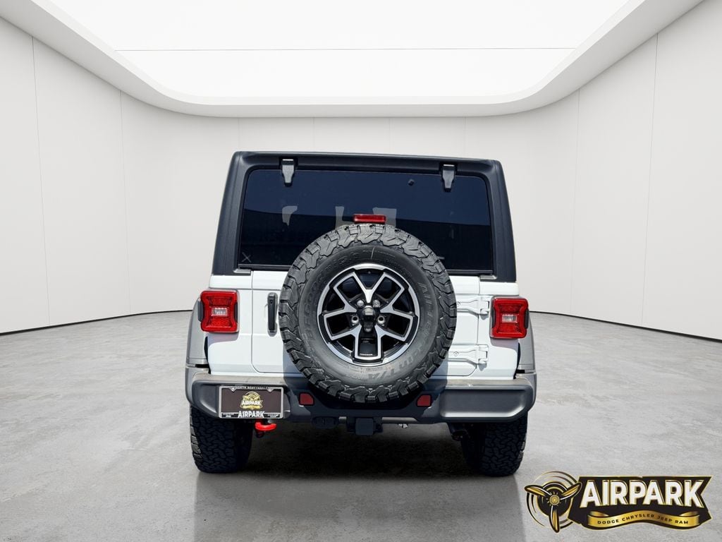 New 2026 Bright White Jeep Rubicon image 5