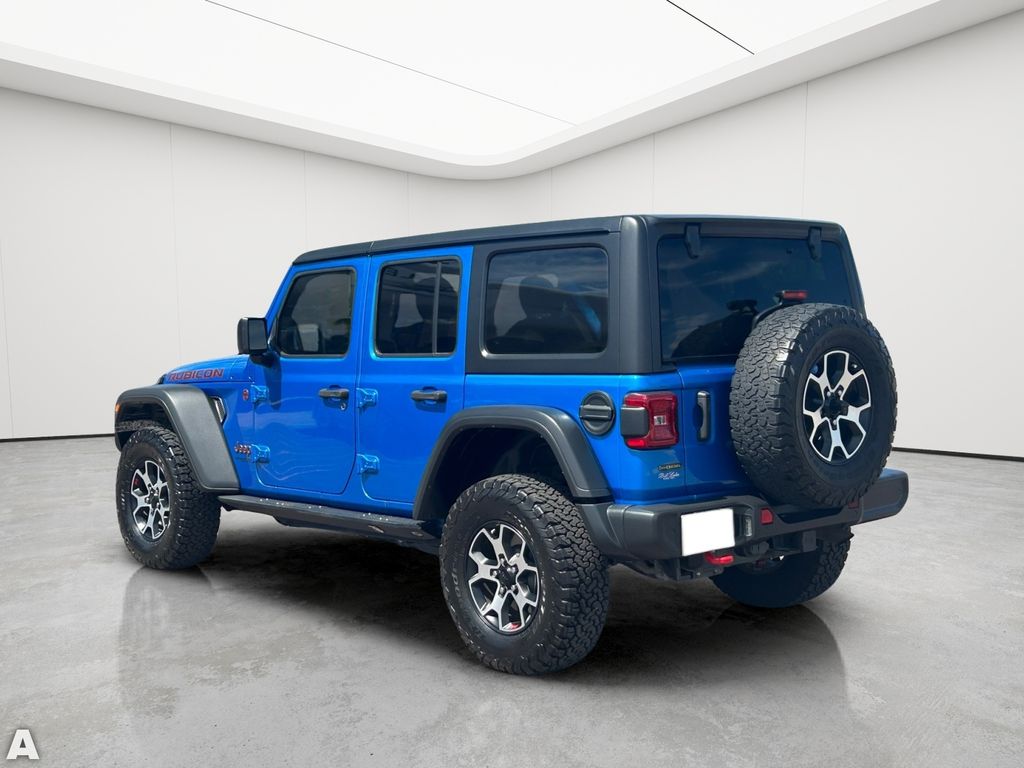 Certified Used 2022 Hydro Blue Pearl Coat Jeep Unlimited Rubicon image 4
