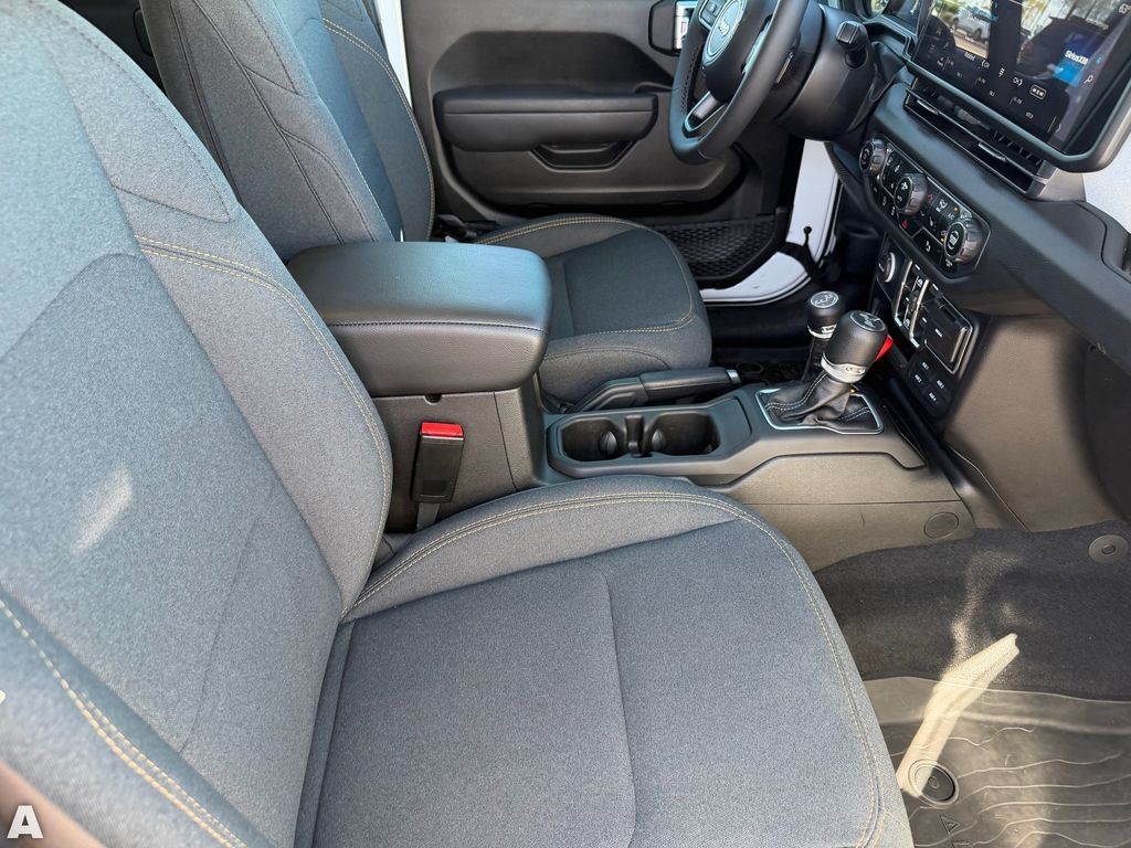 Used 2025 Bright White Clearcoat Jeep Sport S image 12