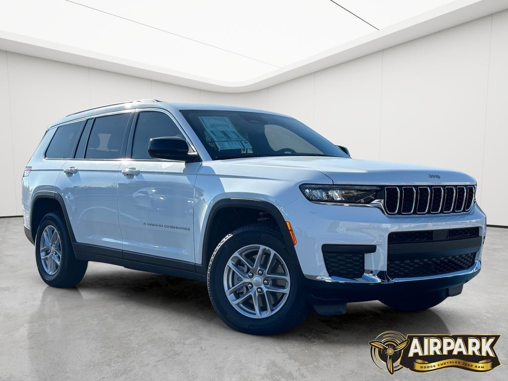 New 2025 Bright White Jeep Laredo image 2