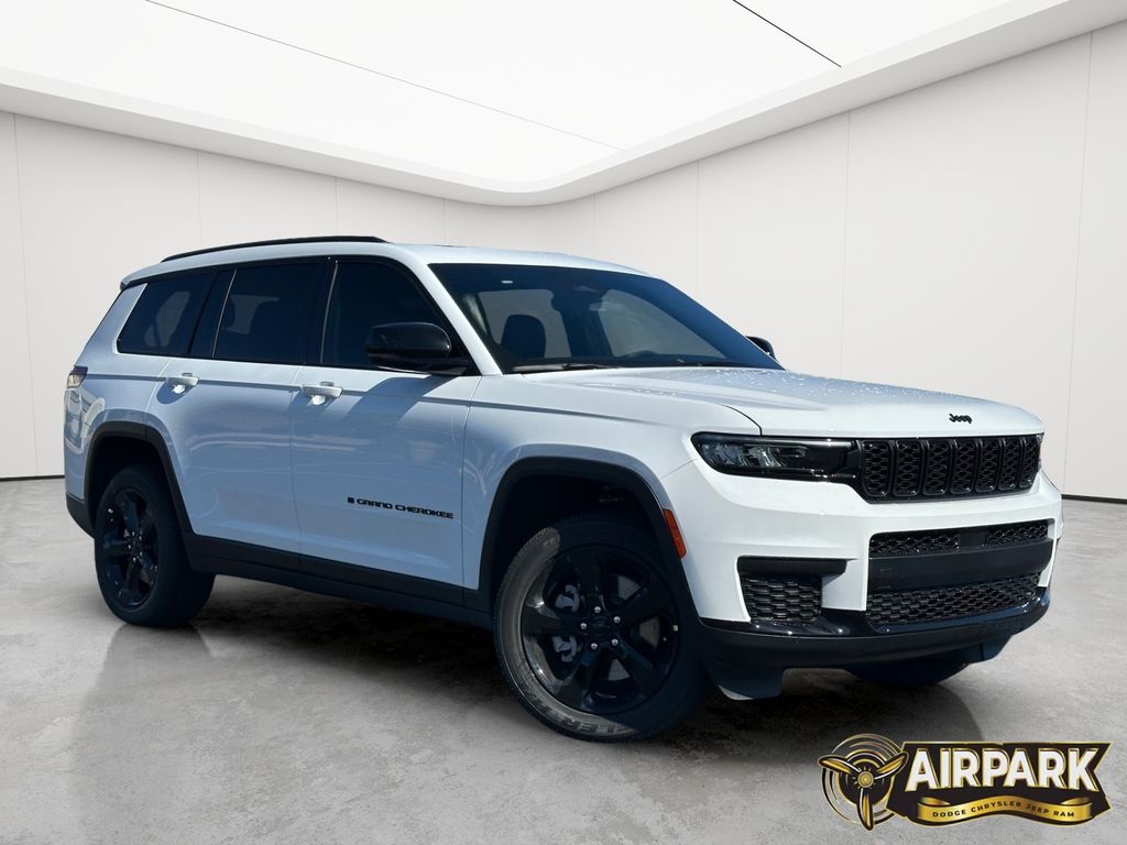 New 2025 Bright White Jeep Laredo image 2