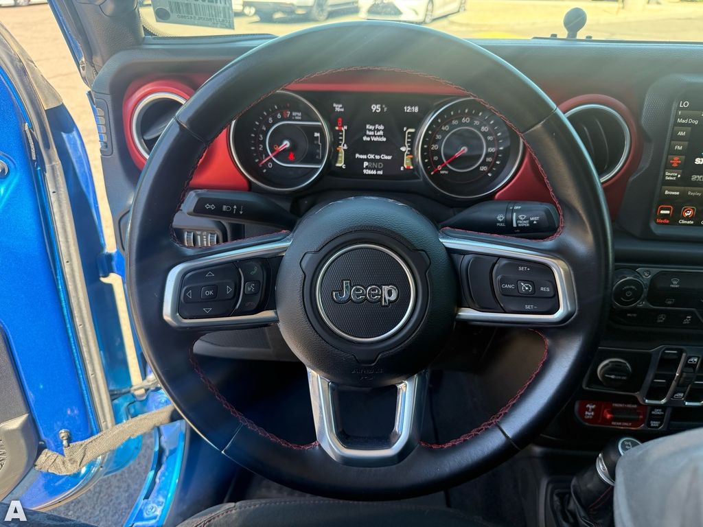 Used 2021 Hydro Blue Pearlcoat Jeep Rubicon image 15