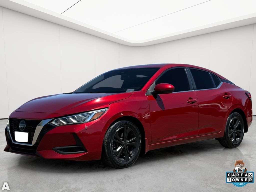 Used 2023 Scarlet Ember Tintcoat Nissan SV image 2