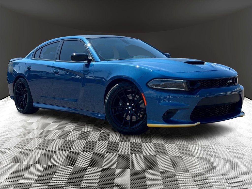 Used 2023 Dodge Charger Scat Pack with VIN 2C3CDXGJ9PH619795 for sale in Scottsdale, AZ