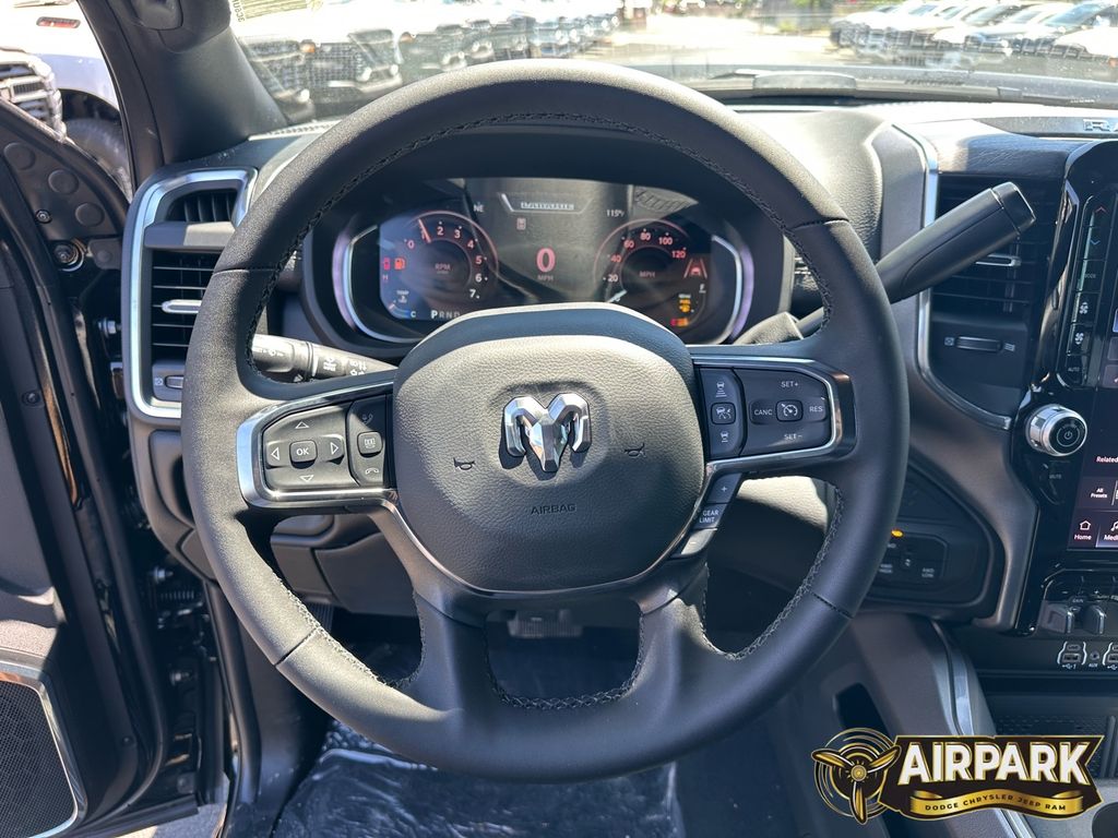 New 2025 Diamond Black Crystal Pearlcoat Ram Laramie image 16