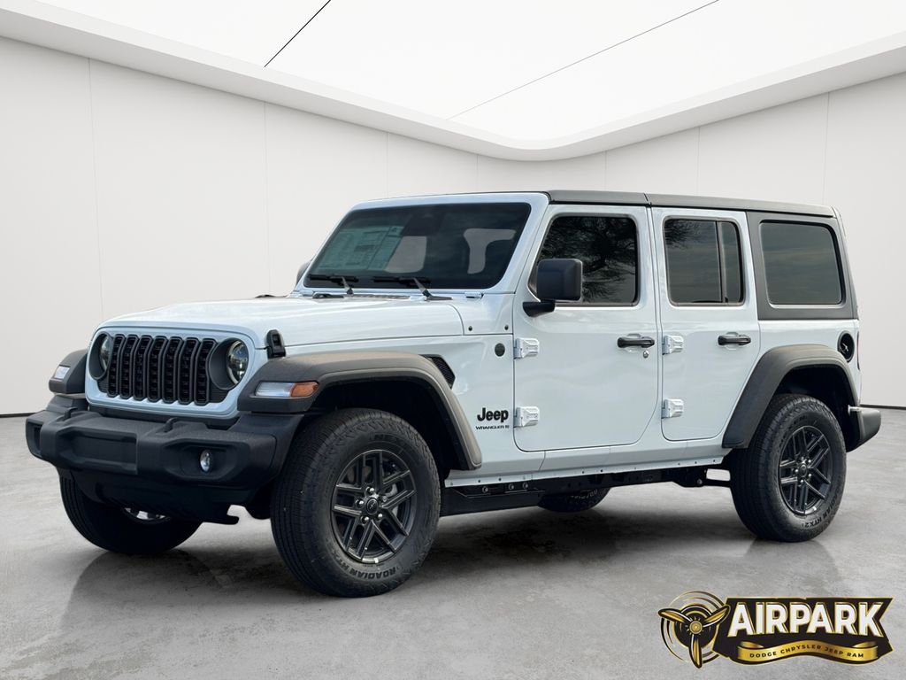 New 2026 Bright White Jeep Sport image 8