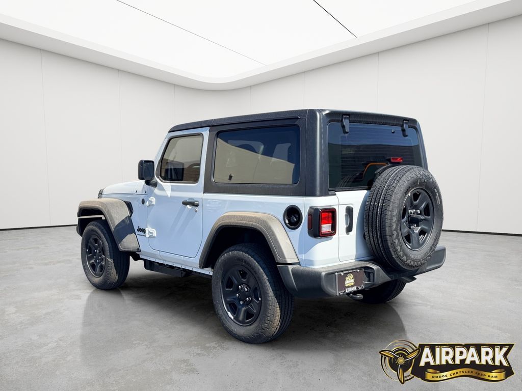 New 2026 Bright White Jeep Sport image 6