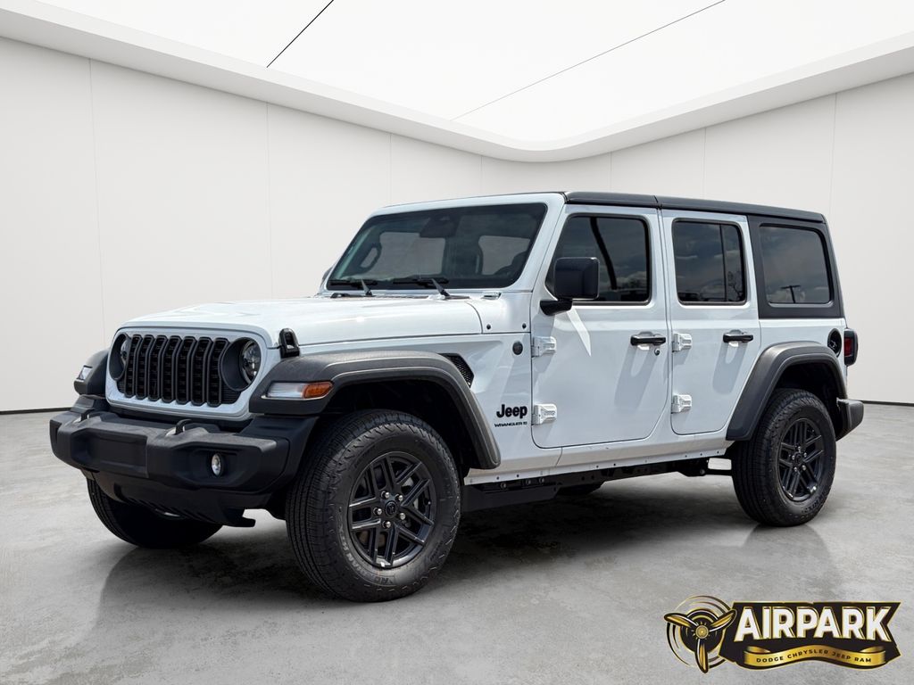 New 2026 Bright White Jeep Sport image 6