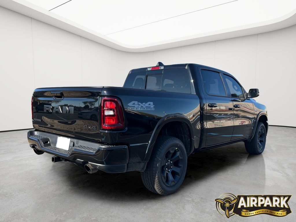 New 2026 Diamond Black Crystal Pearlcoat Ram Big Horn/Lone Star image 4