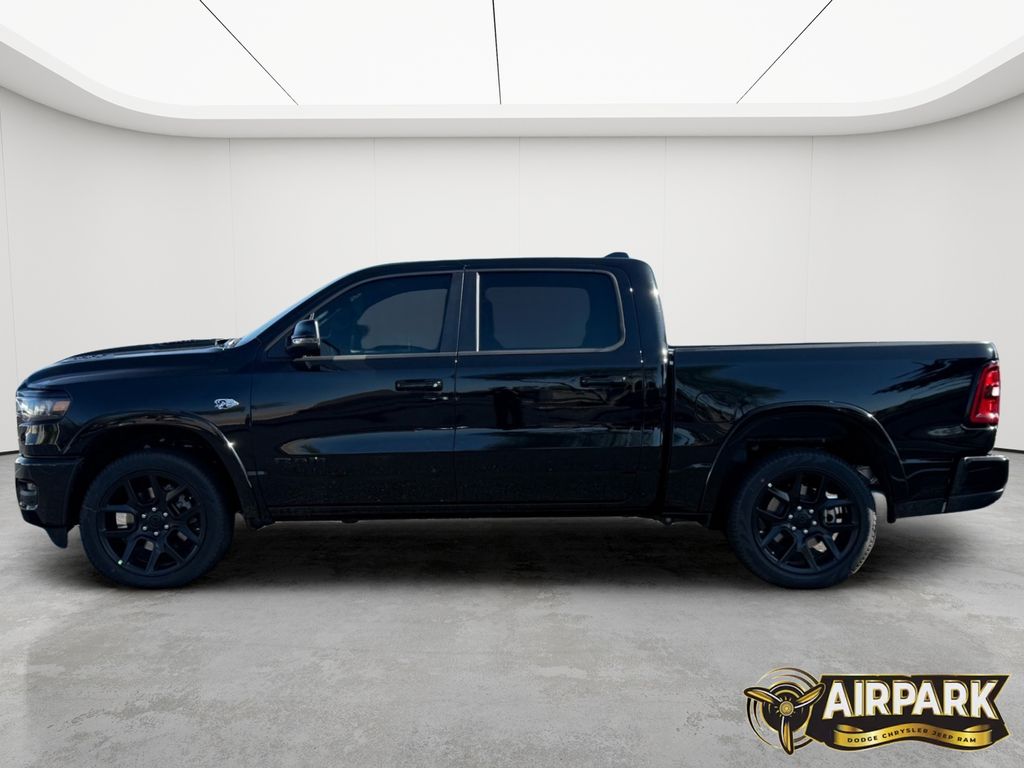 New 2026 Diamond Black Crystal Pearlcoat Ram Laramie image 7