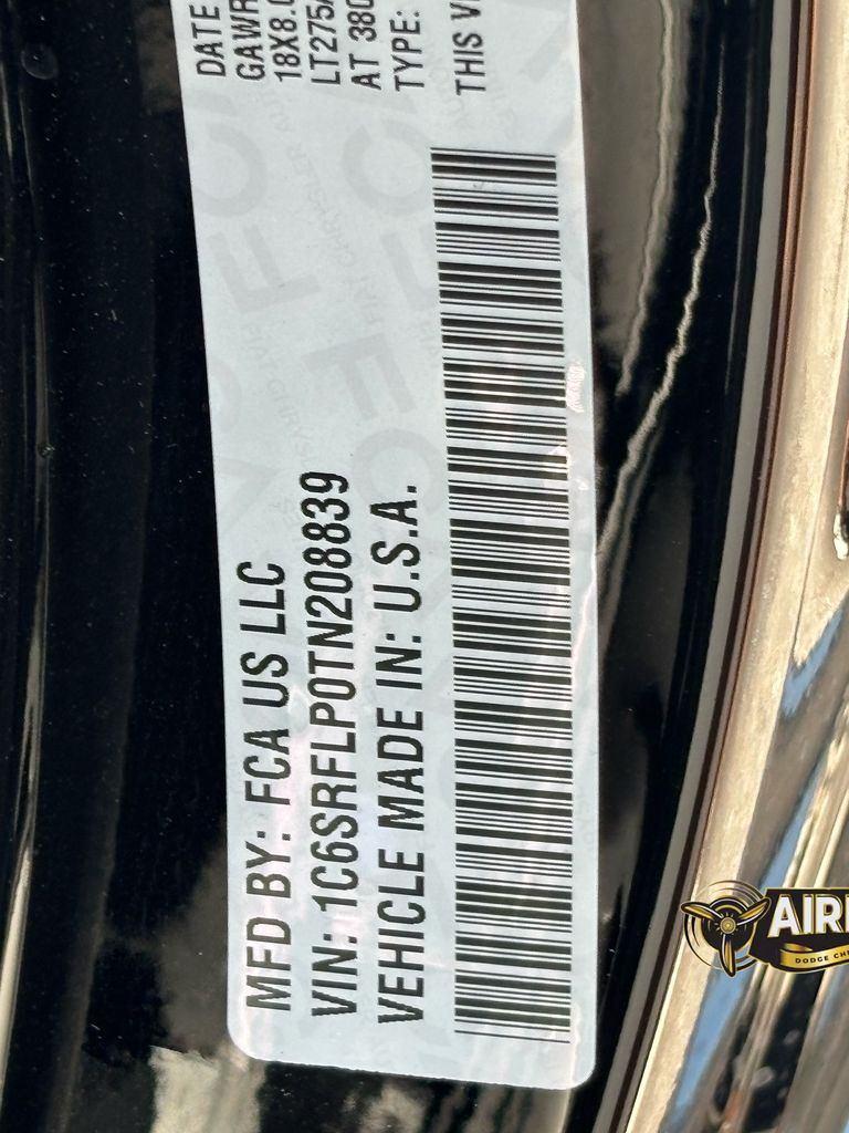 New 2026 Diamond Black Crystal Pearlcoat Ram Rebel image 24