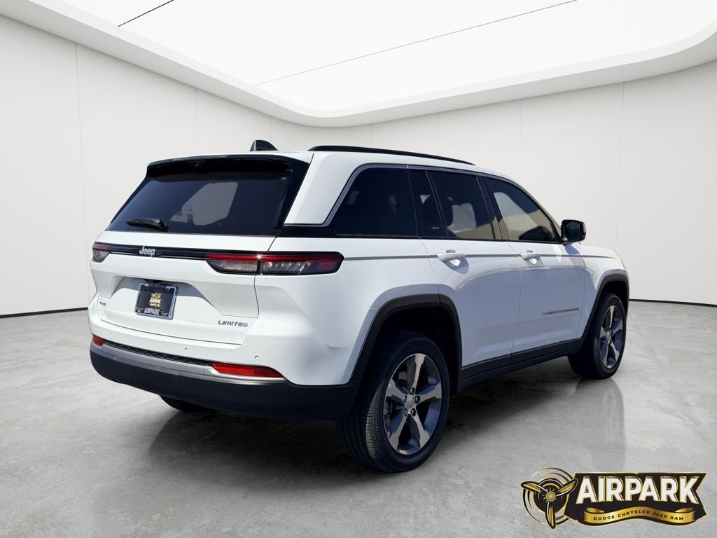 New 2026 Bright White Jeep Limited image 4