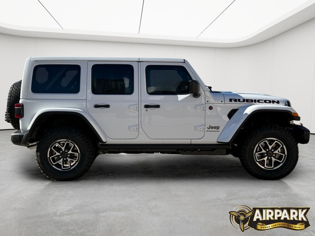 New 2026 Bright White Jeep Rubicon image 3
