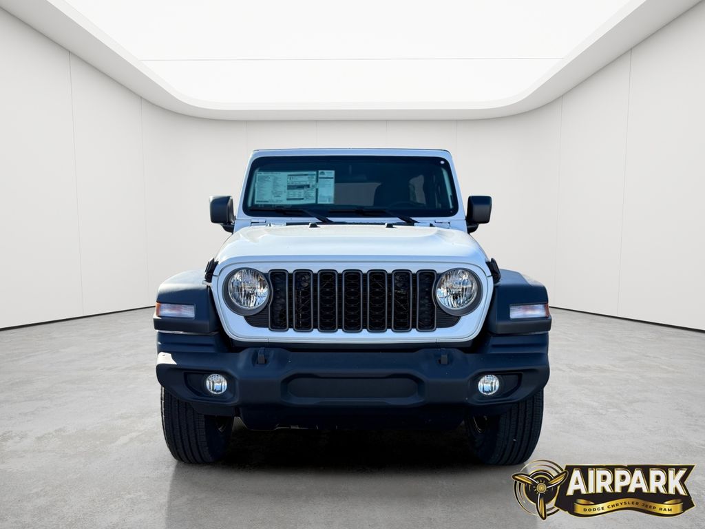 New 2026 Bright White Jeep Sport image 5