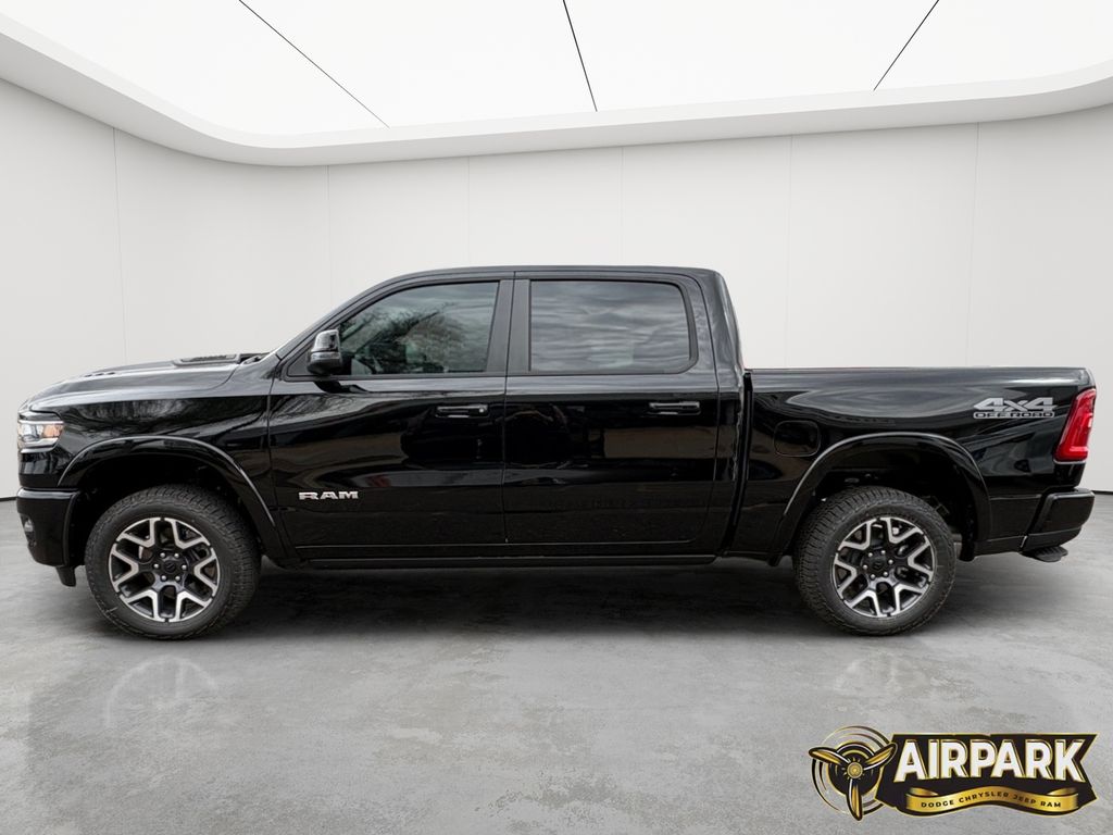 New 2026 Diamond Black Crystal Pearlcoat Ram Laramie image 7
