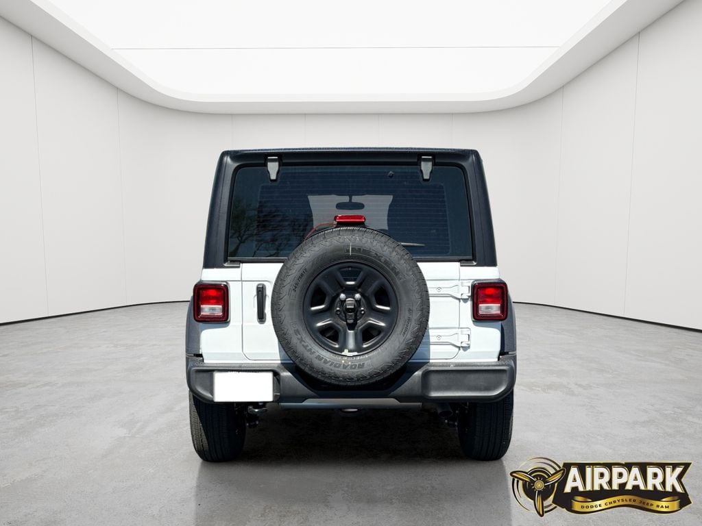 New 2026 Bright White Jeep Sport image 5