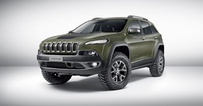 Jeep unveils the Cherokee KrawLer, Wrangler Rubicon Sunriser and Renegade Trailhawk at the 2015 Frankfurt International Motor Show | Airpark Dodge Chrysler Jeep Jeep unveils the Cherokee KrawLer, Wrangler Rubicon Sunriser and Renegade Trailhawk at the 2015 Frankfurt International Motor Show | Airpark Dodge Chrysler Jeep
