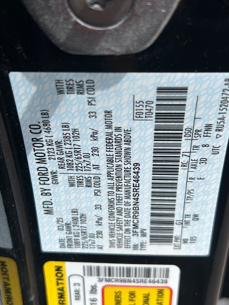Used 2025 Shadow Black Ford Big Bend image 31