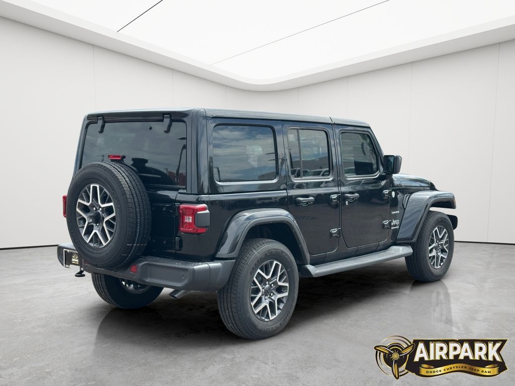 New 2024 Black Jeep 4-Door Sahara image 4