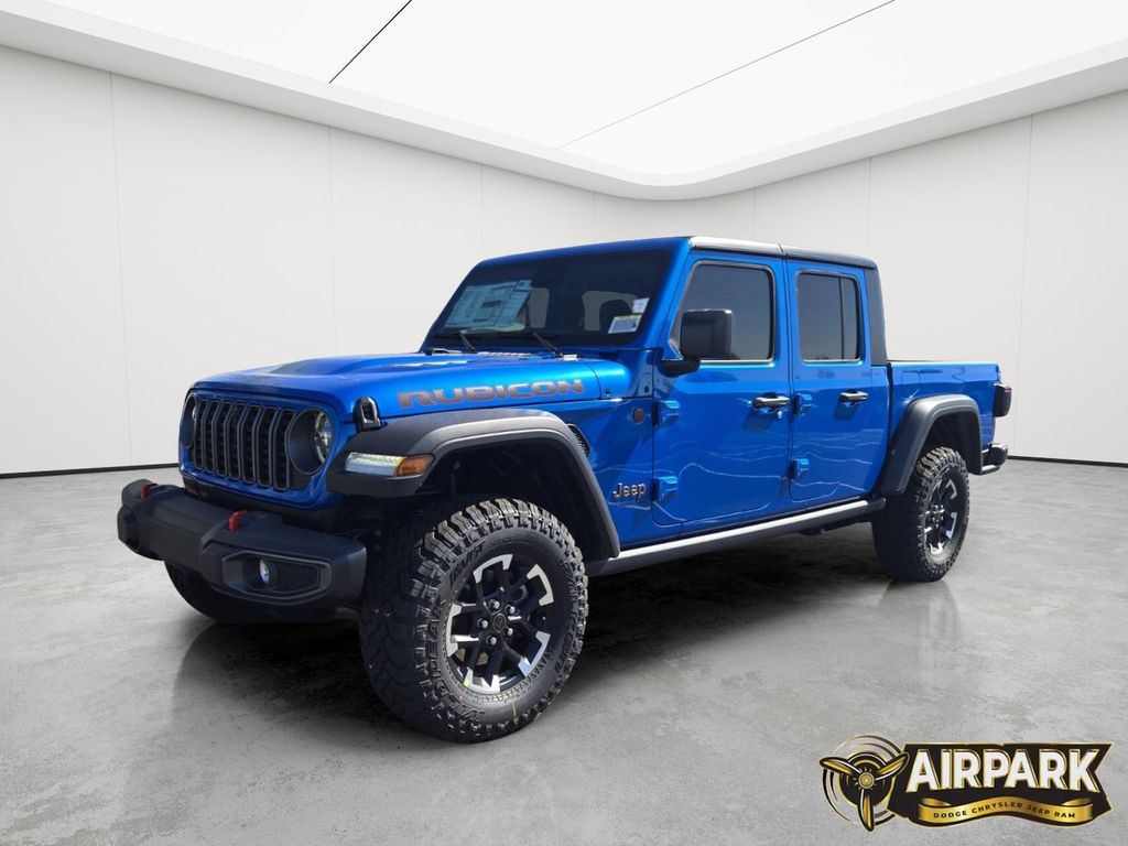 New 2025 Hydro Blue Pearlcoat Jeep Rubicon image 8