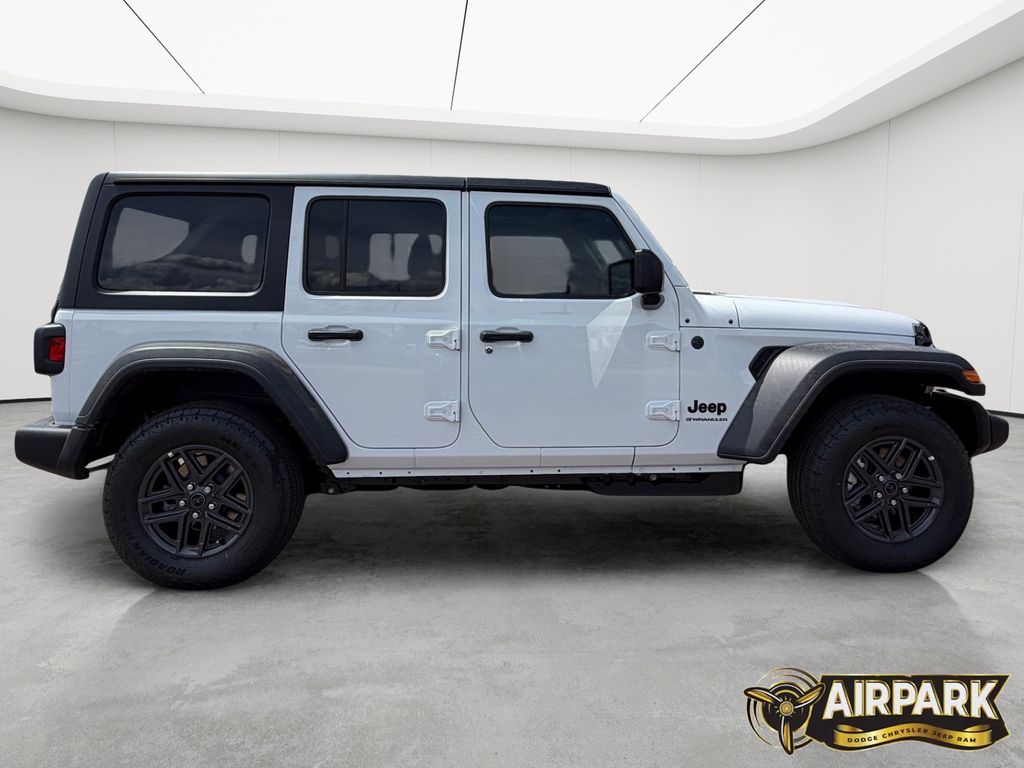 New 2026 Bright White Jeep Sport image 3