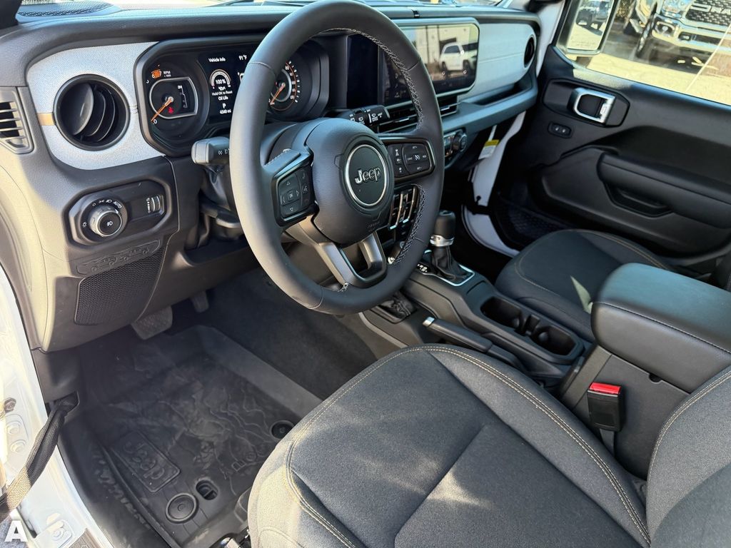 Used 2025 Bright White Clearcoat Jeep Sport S image 15