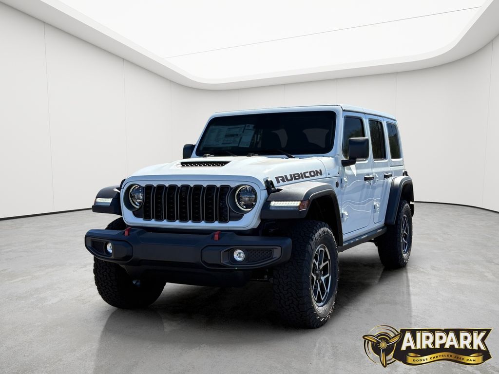 New 2026 Bright White Jeep Rubicon image 8