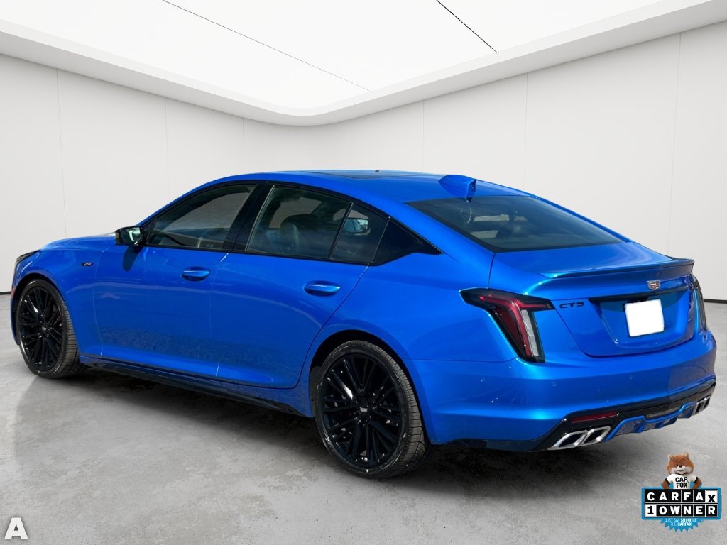 Used 2025 Coastal Blue Metallic Cadillac V-Series image 4