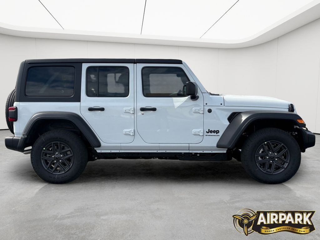 New 2026 Bright White Jeep Sport image 3