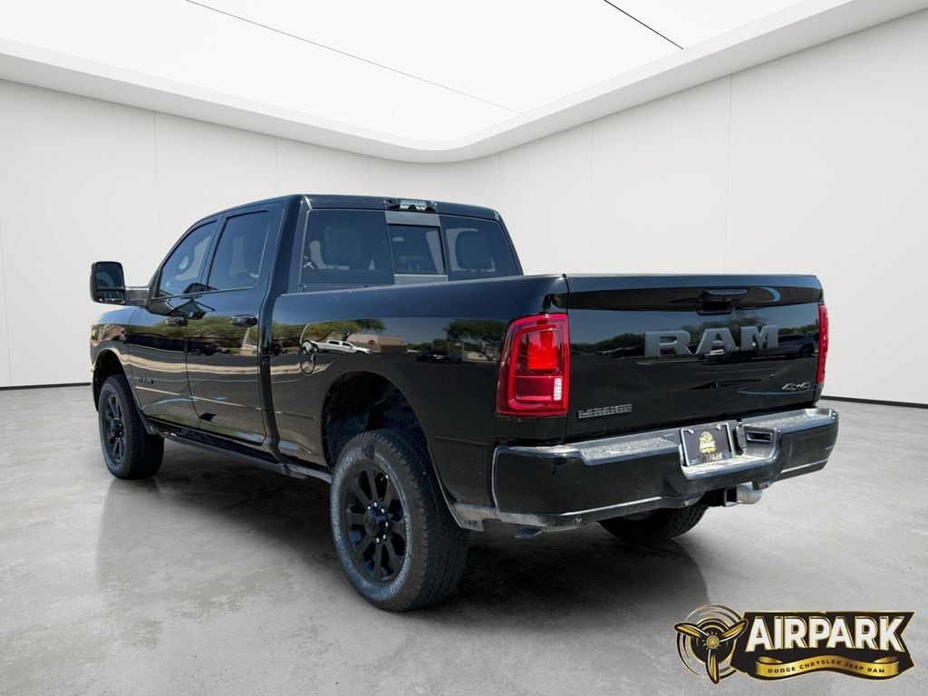 New 2025 Diamond Black Crystal Pearlcoat Ram Laramie image 7